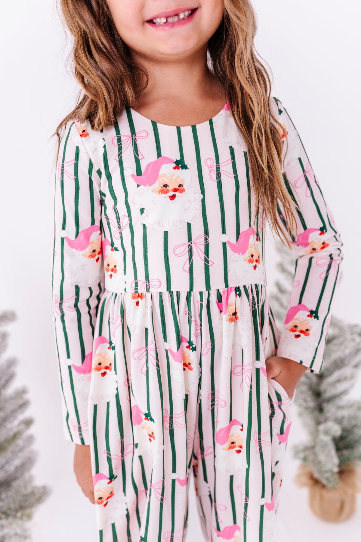 Sweet Santa Stripe | ROMPER