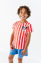 Load image into Gallery viewer, Mickey Pocket (RED Stripes) | KIDS TEE