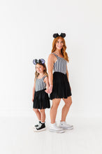 Load image into Gallery viewer, Midnight Stripes | (KIDS) Mesh DRESS