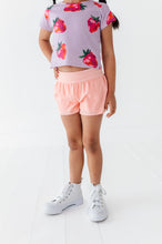 Load image into Gallery viewer, Peachy Pearl | Ruffle Bum Runner Shorts