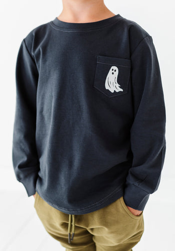 POCKET GHOST | Long Sleeve Tee