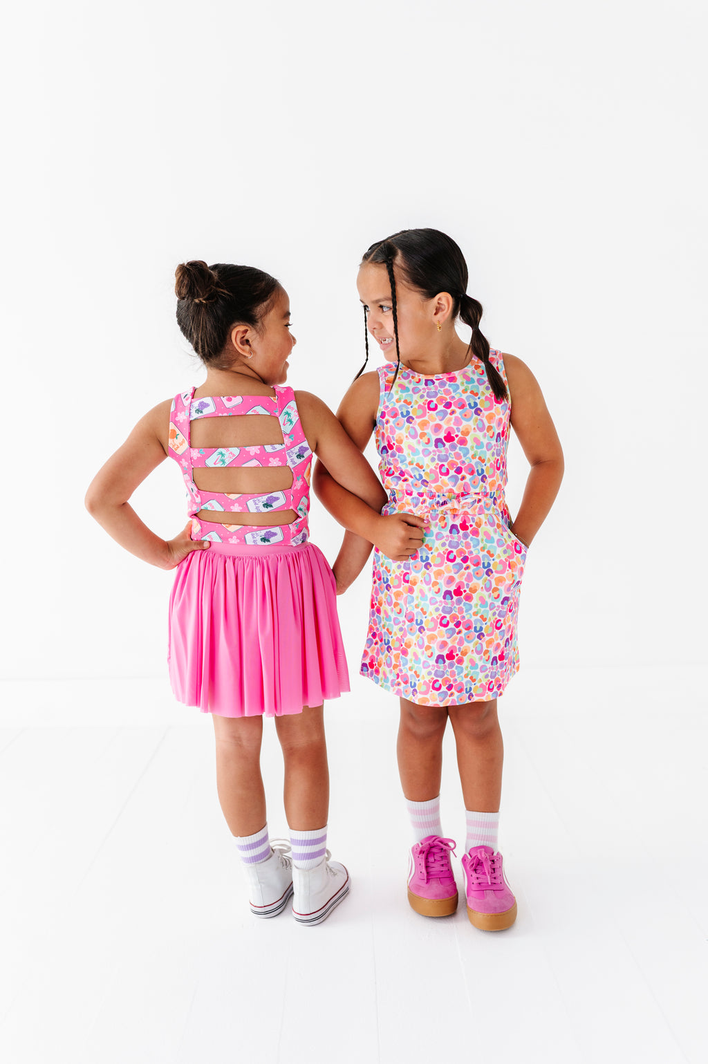 Sugarwave Leopard | Tennis Dress (with shorts!)