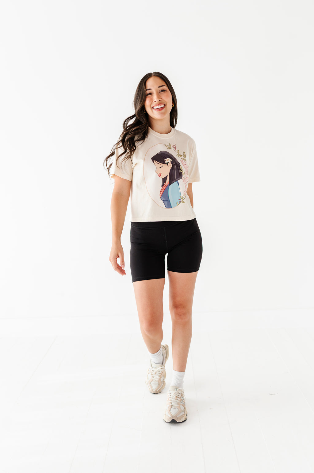 Mulan | ADULT tee (CROP + FULL LENGTH HERE)