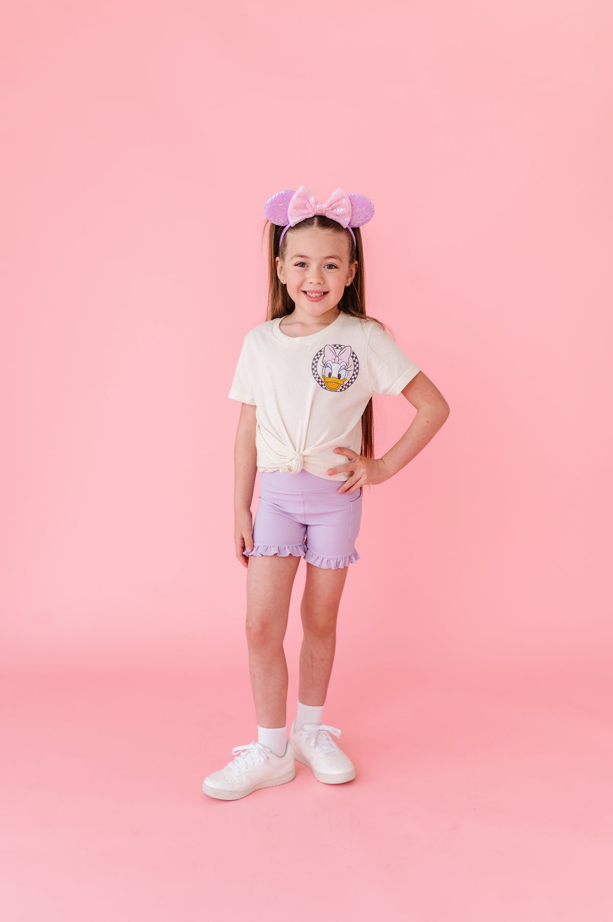 Daisy Circle | KIDS CREAM TEE