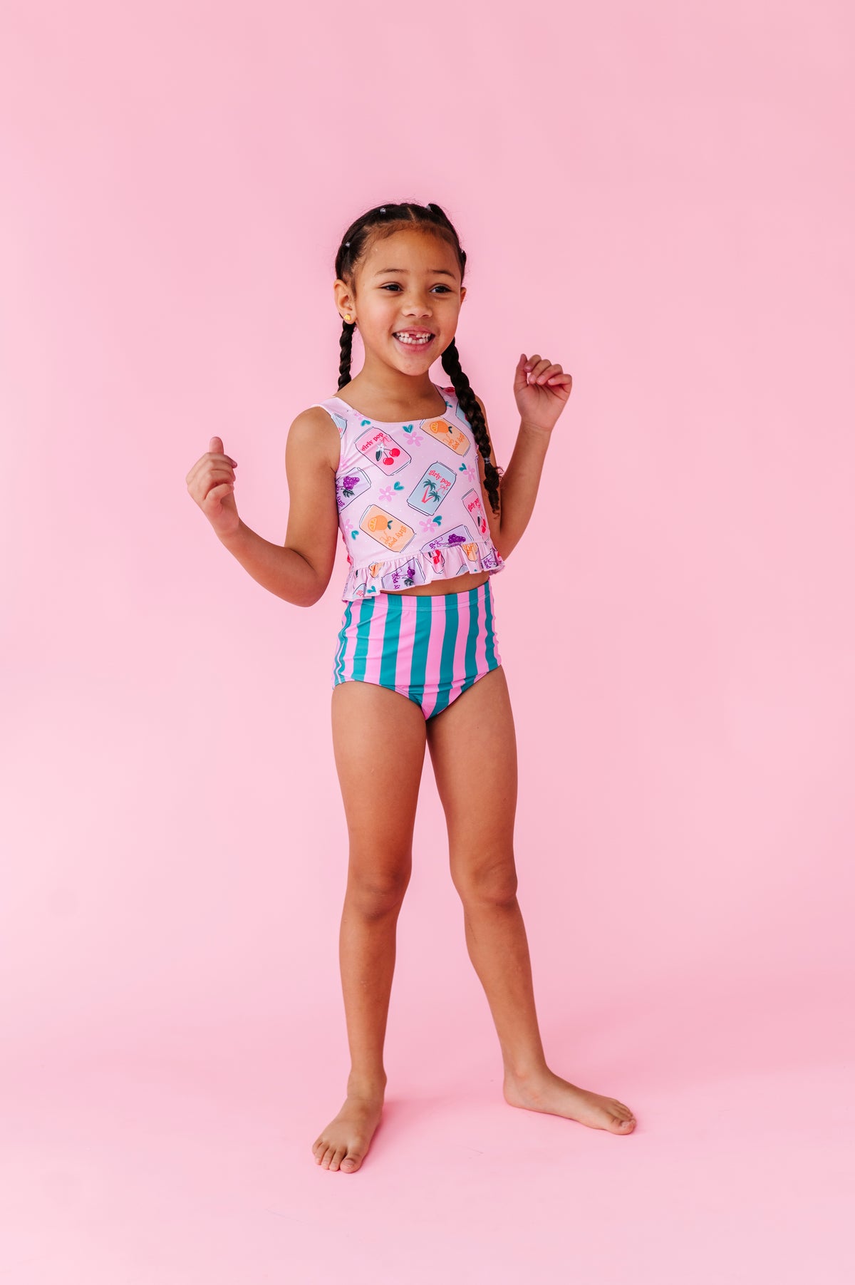 Girly Pop | RUFFLE TANKINI 2-PIECE