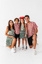 Mickey's Evergreen Check | KIDS Mesh Dress