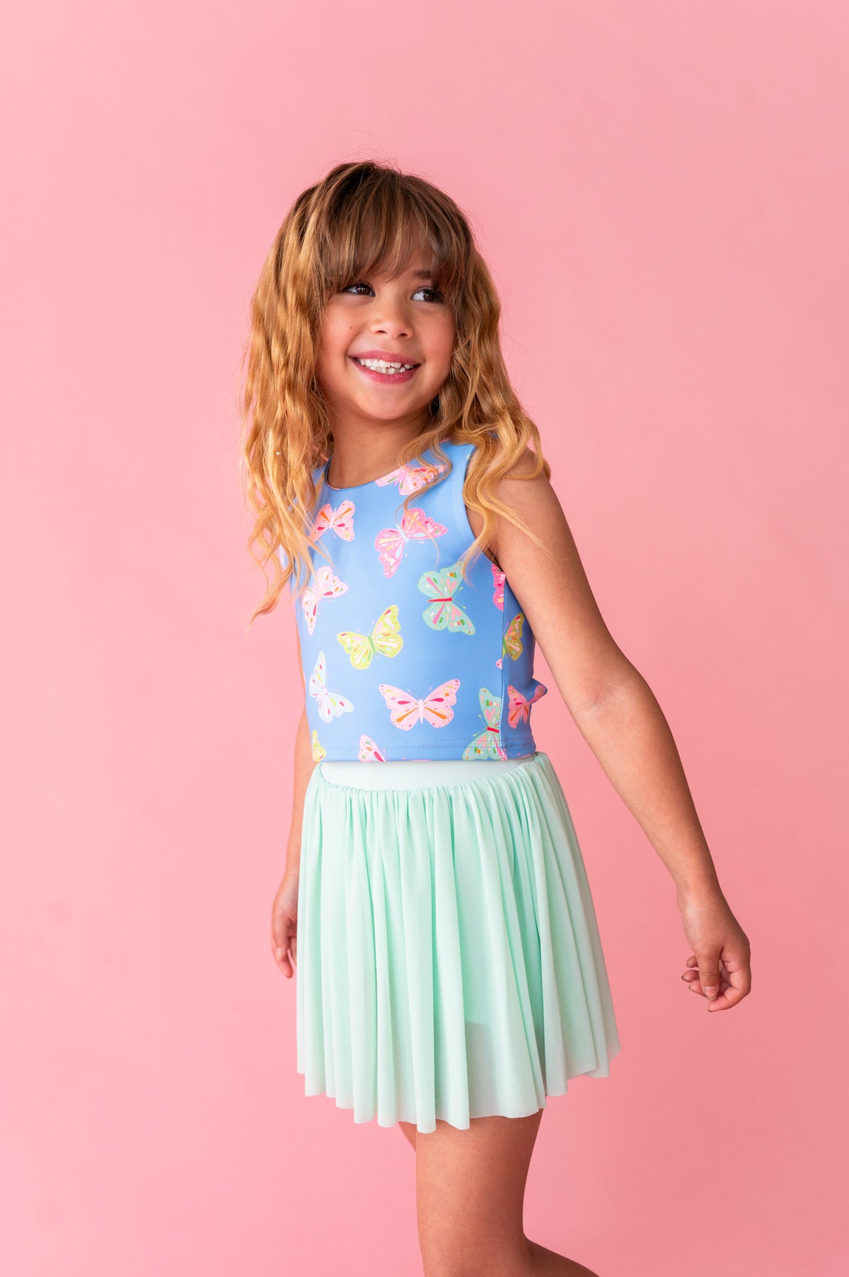 Butterfly Garden | Strappy Back Tank SET