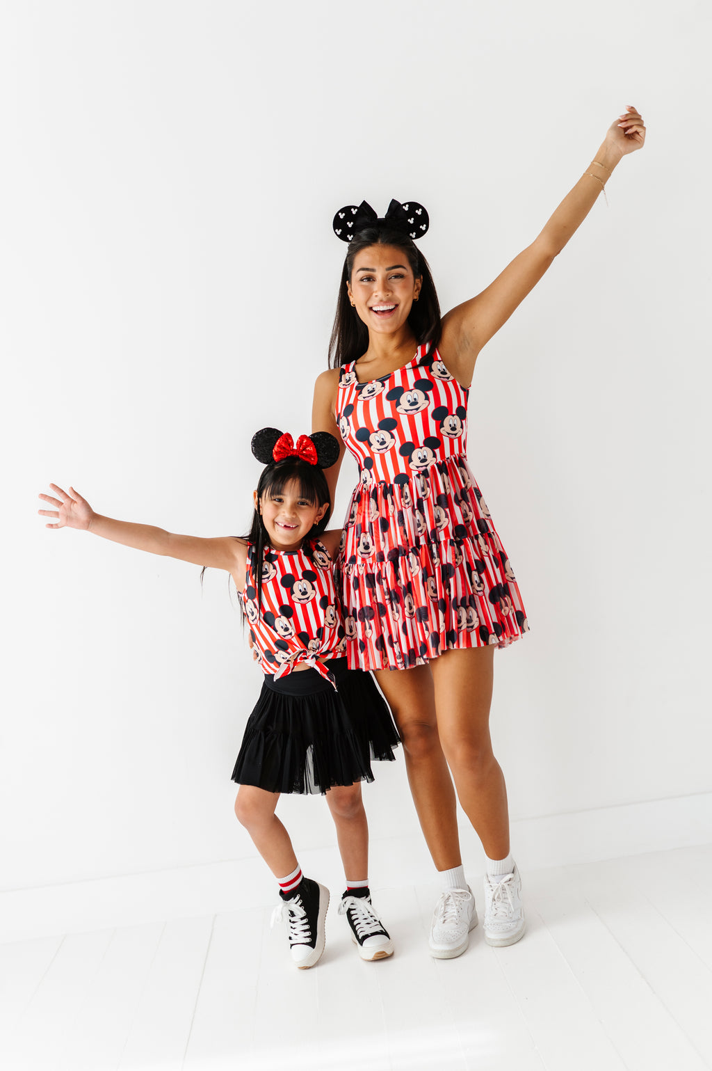 MICKEY Stripe (ADULT) | Mesh DRESS