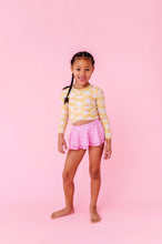 Load image into Gallery viewer, Happy Daisy | RASHGUARD SKIRTED 2-PIECE