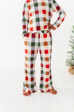 Load image into Gallery viewer, Holiday Plaid | GIRLS WIDE-LEG SET