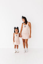 Load image into Gallery viewer, Pumpkin Bow TAN | (ADULT) Mesh DRESS