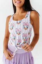 Load image into Gallery viewer, DAISY Stripe (ADULT) | FRONT-TIE TANK