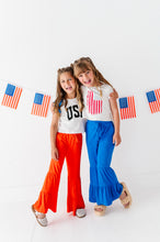 Load image into Gallery viewer, BLUE Spangled Stripes | FLARES
