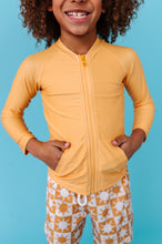 Load image into Gallery viewer, Citrus Coast | ZIP RASHGUARD SHIRT
