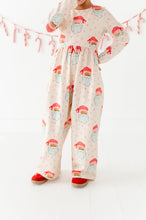 Load image into Gallery viewer, Pink Santas | ROMPER