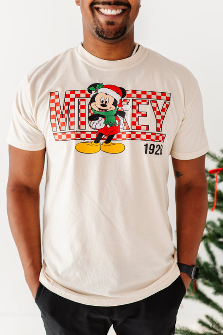 Mickey Red Check | ALL KIDS/ADULTS STYLES HERE!