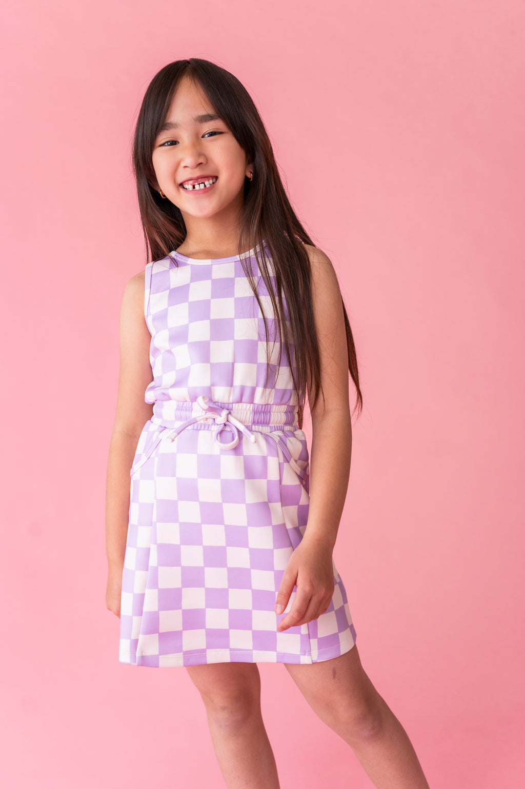 Checker Charm | Tennis Dress (with shorts!)