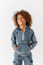 Load image into Gallery viewer, NAVY | Vintage 1/4th HOODIE-JOGGER Set