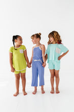 Load image into Gallery viewer, Lime Wedge | Mini Dress + Biker Shorts RIB Set