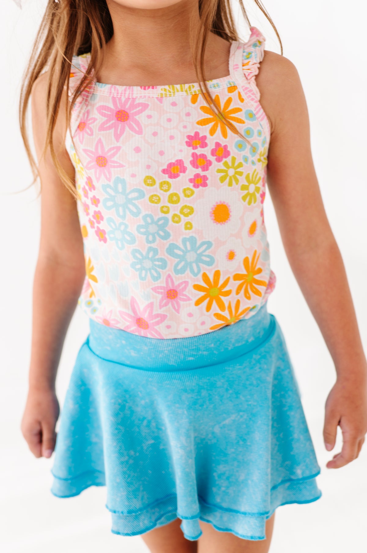 Summer Floral | Ribbed Tank