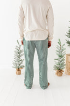 Load image into Gallery viewer, Green Stripes | MEN’S PJ Pants