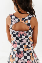 Load image into Gallery viewer, Checkered Minnie Pumpkins | KIDS Activewear SET