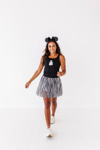 Minnie Ghost BLACK | ADULT TANK