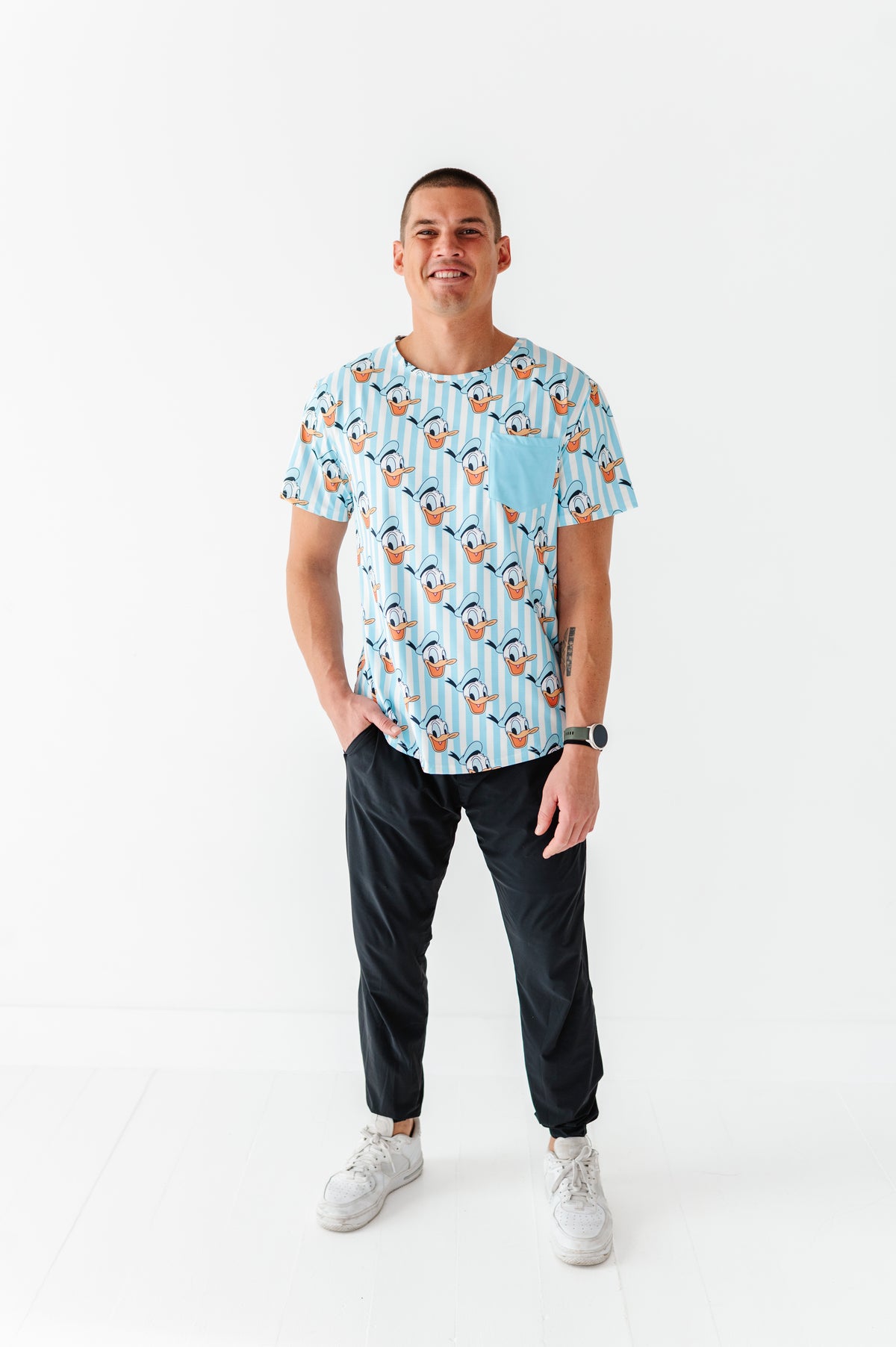 DONALD Stripe (ADULT) | Athletic TEE