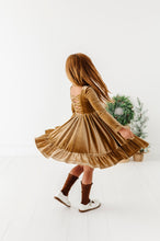 Load image into Gallery viewer, Carmel | Velvet Bow Back Dress
