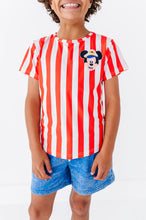 Load image into Gallery viewer, Mickey Pocket (RED Stripes) | KIDS TEE