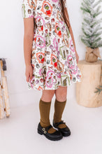 Load image into Gallery viewer, Framed Grinch | Collard Twirl Dress