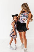 Load image into Gallery viewer, Checkered Minnie Pumpkins | KIDS Activewear SET