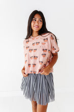 Load image into Gallery viewer, TAN Piggy Pumpkins | ADULT Boxy Crop