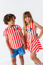 Load image into Gallery viewer, Mickey Pocket (RED Stripes) | KIDS TEE