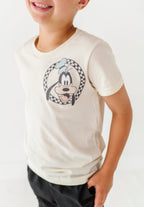 Goofy Circle | KIDS CREAM TEE