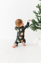 Load image into Gallery viewer, Christmas Doggies | ZIP ROMPER