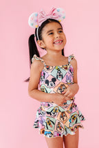 Retro Characters | TWO-PIECE Skirted Suit