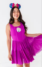 Load image into Gallery viewer, Ana (ADULT) | Raspberry Mesh DRESS