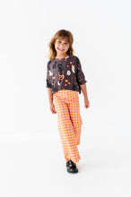 Load image into Gallery viewer, Peach Patch Plaid | Wide-Leg Pants