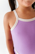 Load image into Gallery viewer, Pixie Purple | Tank + Wide Leg RIB Set