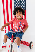 Load image into Gallery viewer, Freedom Flag | Red BOYS Tee