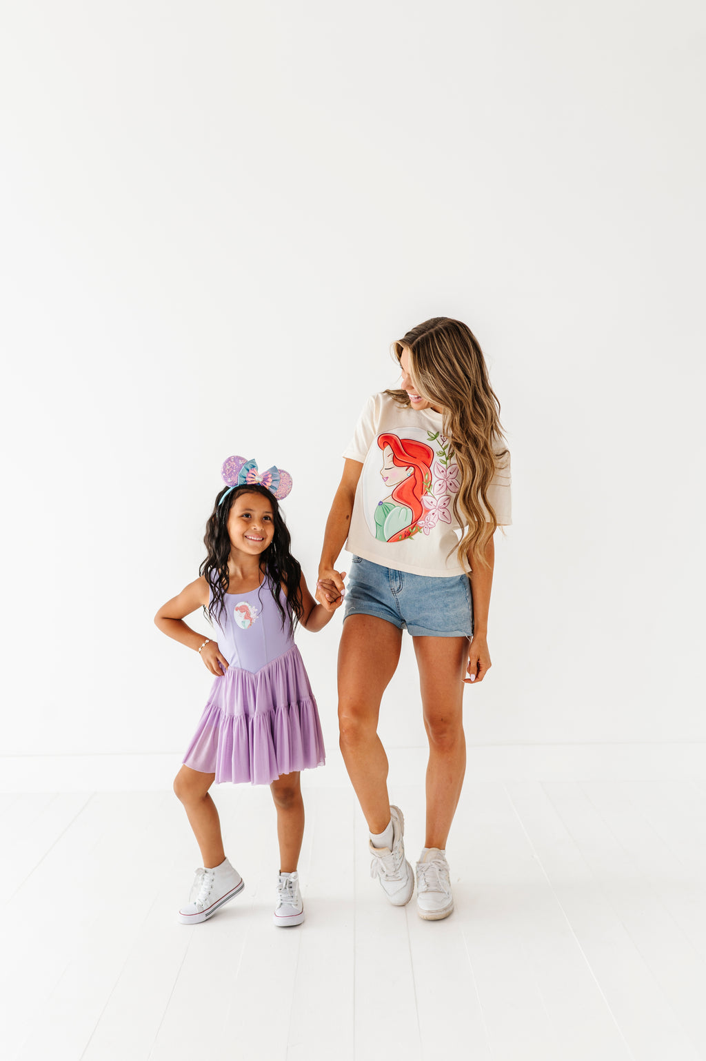 Ariel | ADULT tees (*CROP + FULL LENGTH HERE)
