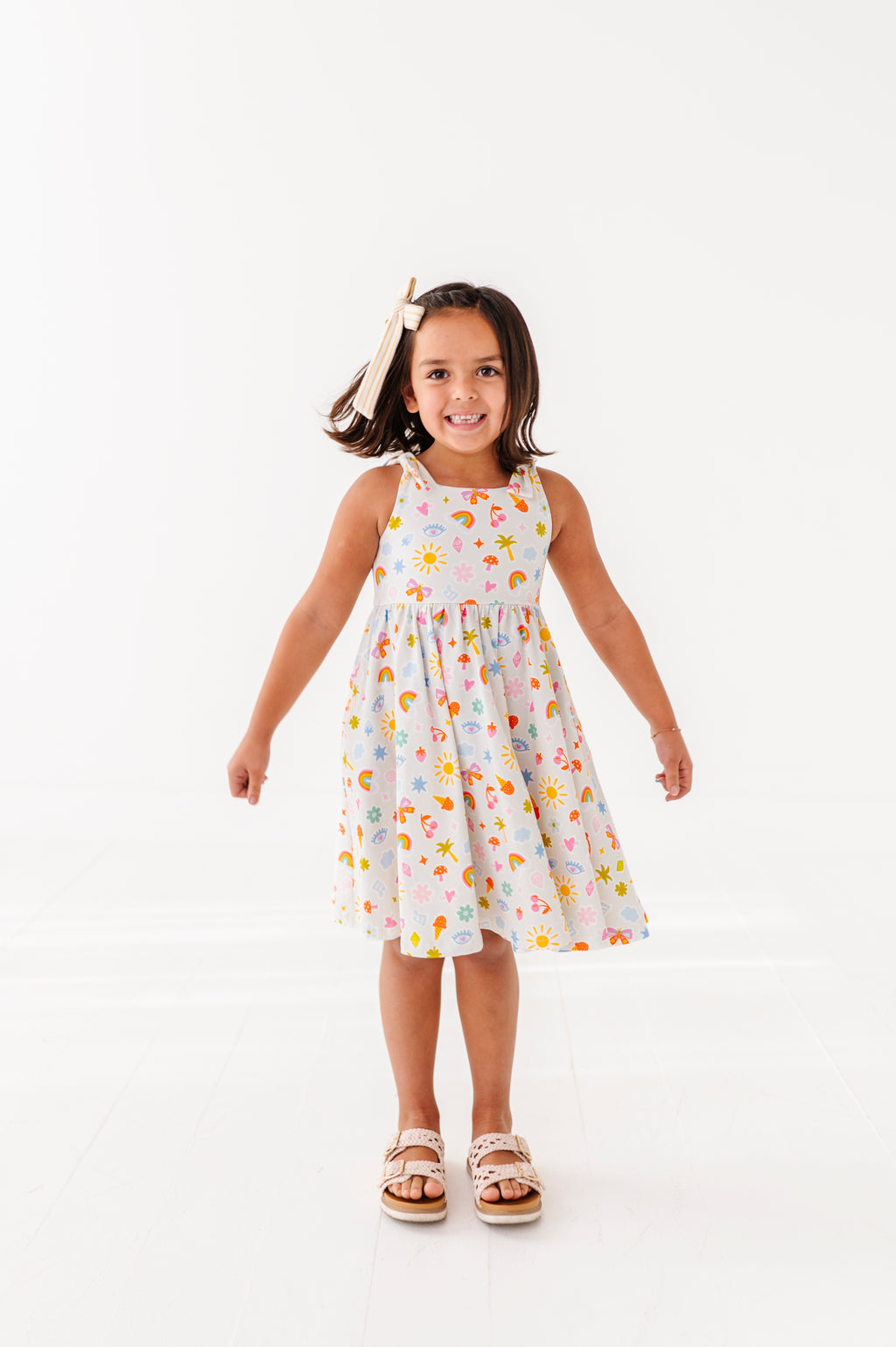Girly Summer | Tie-Strap Twirl Dress