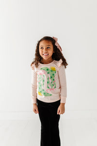 Shamrock Boots | Pink Ruffle Long Sleeve