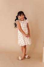 Load image into Gallery viewer, Honey Gingham | TIE-BACK DRESS