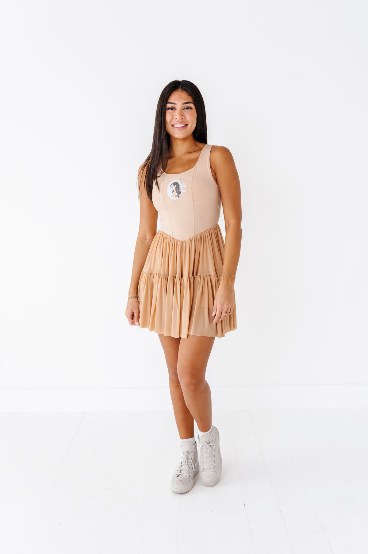 Pocahontas (ADULT) | Sand Mesh DRESS