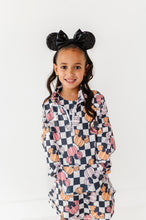 Load image into Gallery viewer, Checkered Minnie Pumpkins | KIDS 1/4th Zip Up