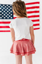 Load image into Gallery viewer, RED | Vintage RIB Skort