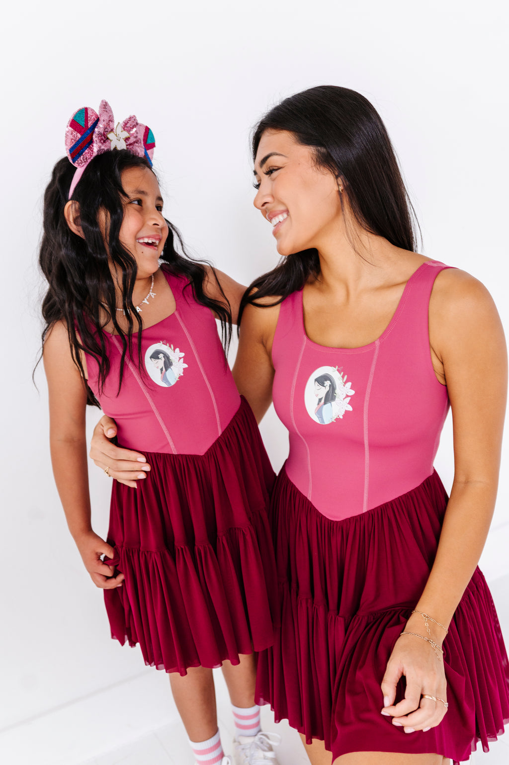 Mulan (ADULT) | Wine Mesh DRESS