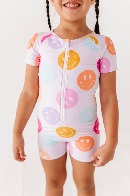 Smilies: Shorts Onsie